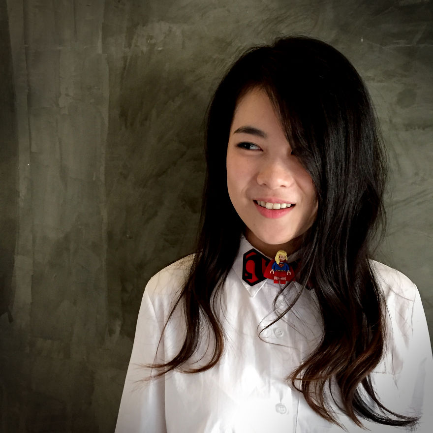 We Made These Bow Ties Out Of Toys