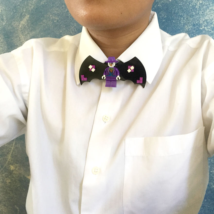 We Made These Bow Ties Out Of Toys