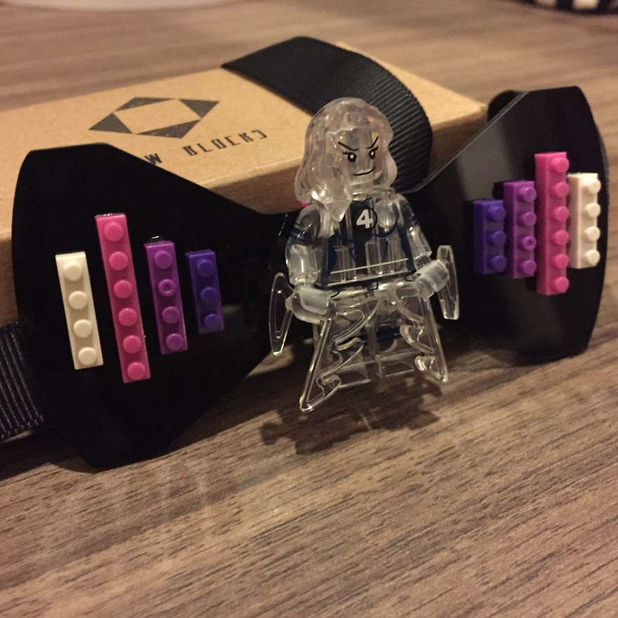 We Made These Bow Ties Out Of Toys