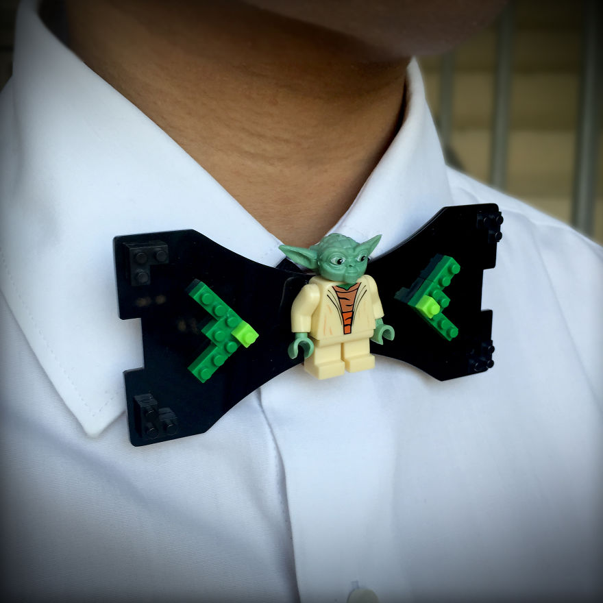 We Made These Bow Ties Out Of Toys