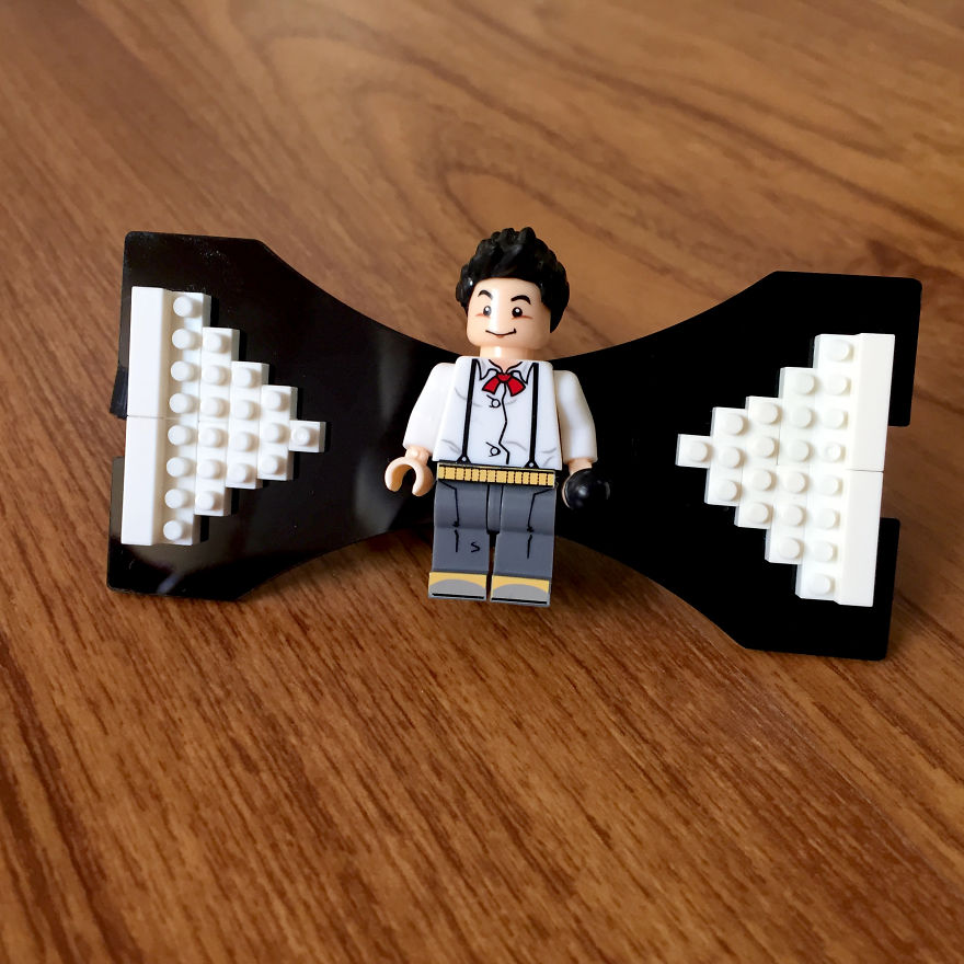 We Made These Bow Ties Out Of Toys