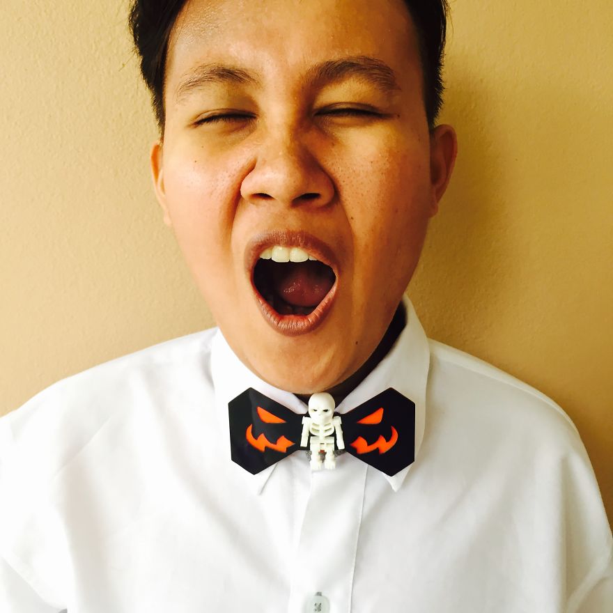 We Made These Bow Ties Out Of Toys