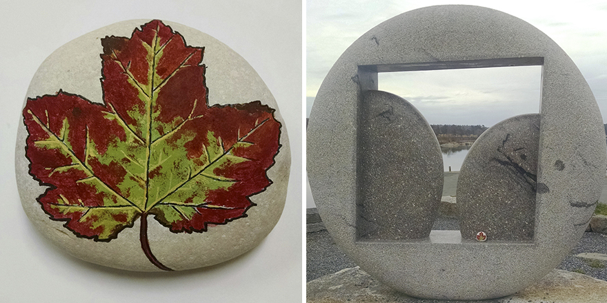 Left At Horton Emerson Park Sculpture In Maine