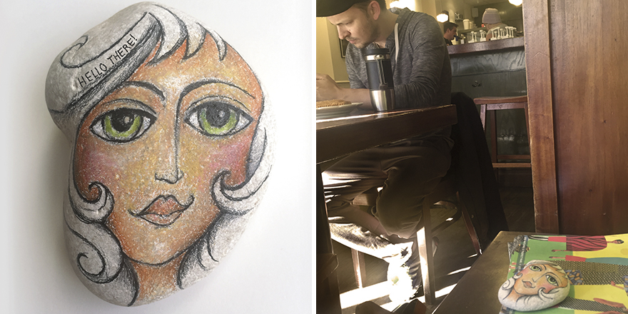 Left At Coffee Shop In Brooklyn, New York