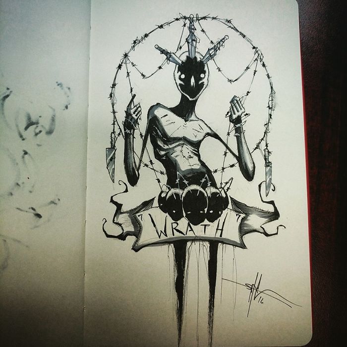 7 Deadly Sins That I Portrayed In All Their Dirty Glory 7 Deadly Sins That I Portrayed In All Their Dirty Glory