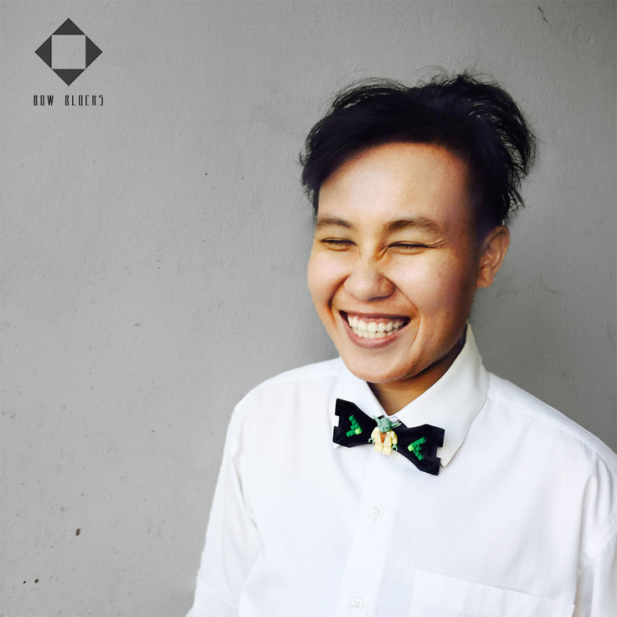 We Made These Bow Ties Out Of Toys