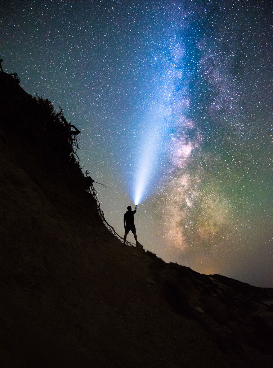 I Photographed The Milky Way Rising Over Finland And Greece. I Photographed The Milky Way Rising Over Finland And Greece.