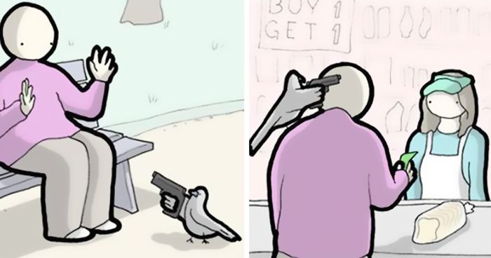 Hilarious Comics Reveal The Dark Side Of Animals (41 Pics)