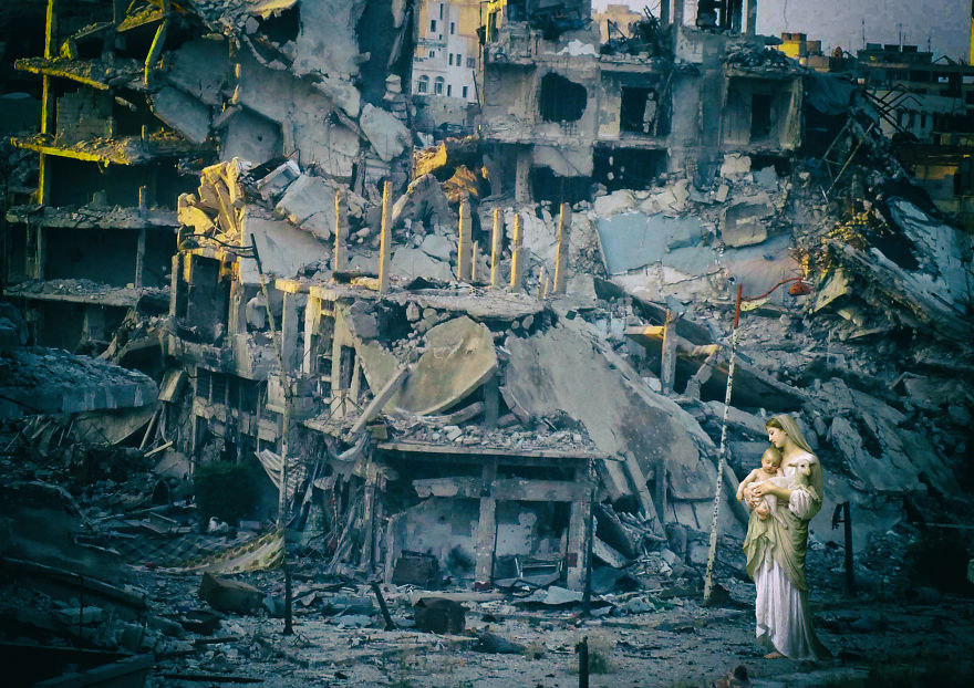 Last Days Of Syria War Inspired Her To Make These Stunning Postcards