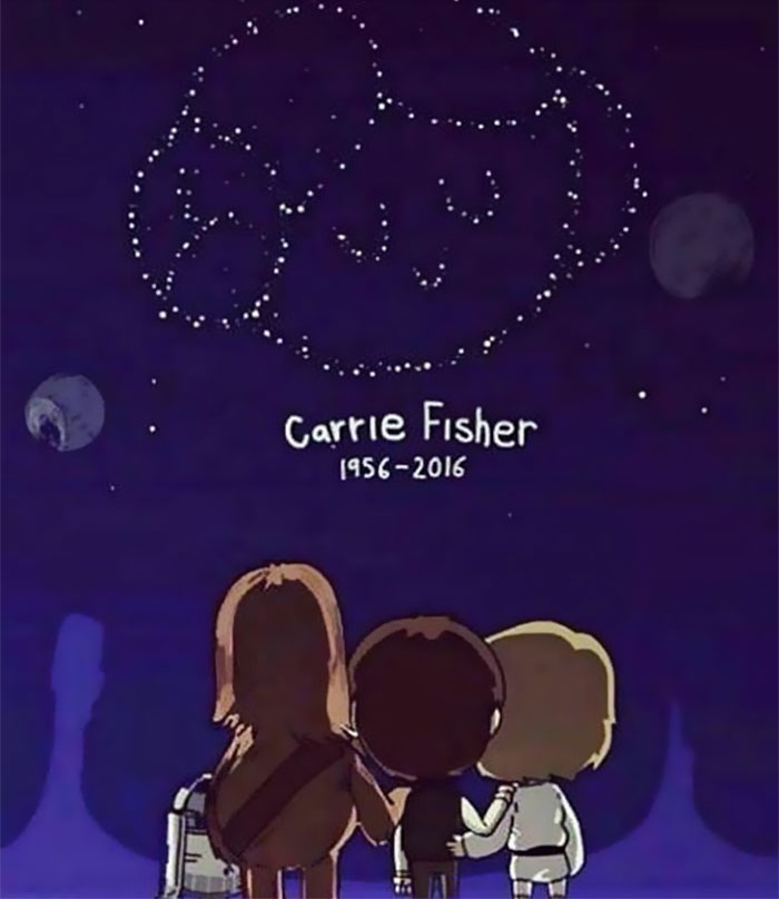 Rip Carrie Fisher