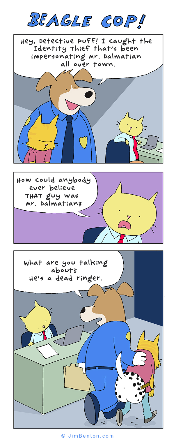 I Draw The Bone-Chewing Adventures Of A Law Enforcement Agent Who Is A Beagle.