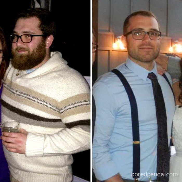 This Man Lost 58 Lbs And Even Forgot That He Had A Jawline