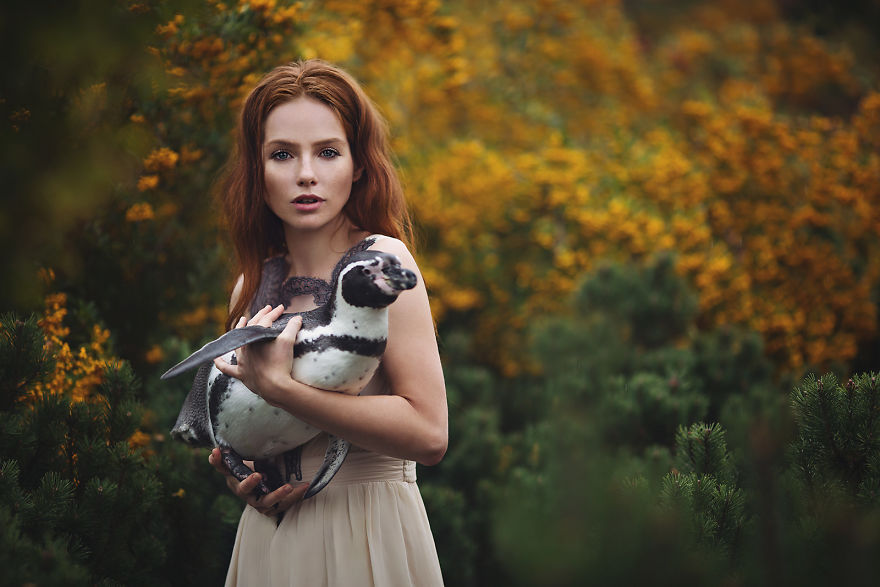 German Photographer Captures Magical Connection Between People And Animals