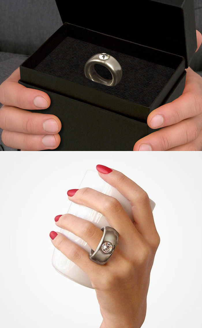 2 Carat Coffee Mug Ring