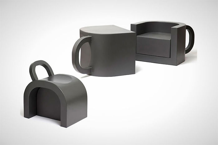 Coffee Cup Shaped Chairs