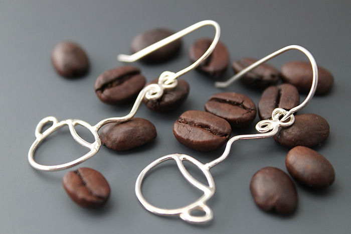 Coffee Cup Earrings
