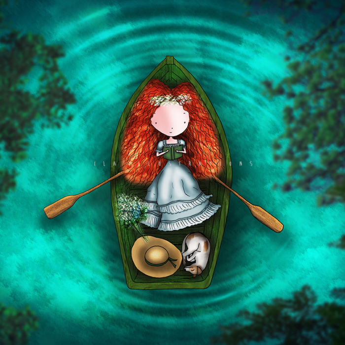 After My Travels, I’ve Spent The Last Two Years Making Illustrations About The Big Adventures Of A Little Girl