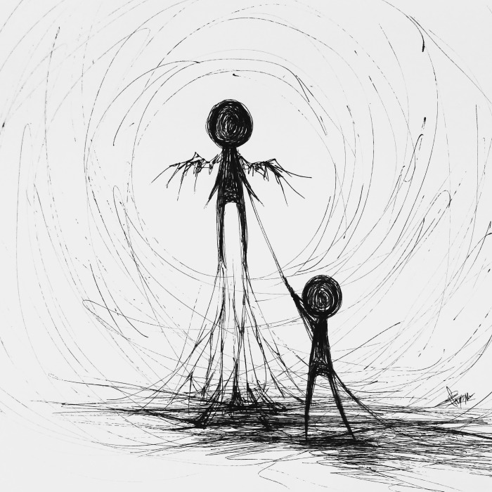 I Give Mental Illness A Voice Through My Drawings