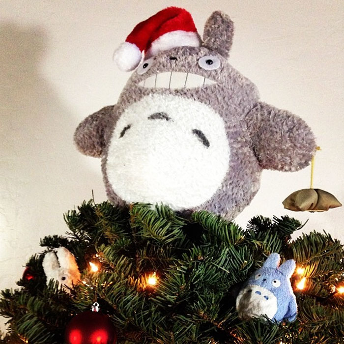 Totoro Christmas Tree Topper