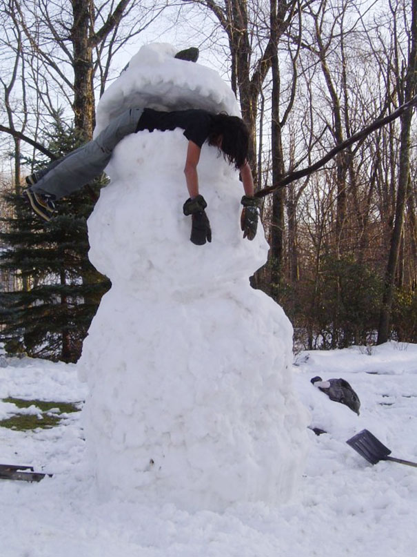 Creative Snowman