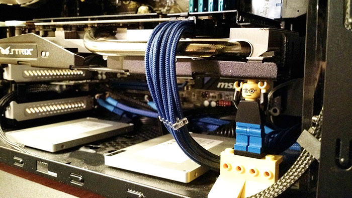 Not The Worst Way To Hold Up A Graphics Card