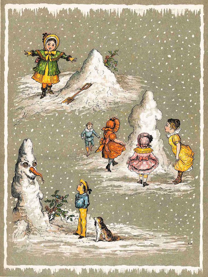 A Victorian Snowman
