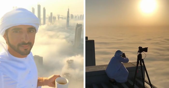 Jaw-Dropping Footage Of Dubai Above The CloudsJaw-Dropping Footage Of Dubai Above The Clouds