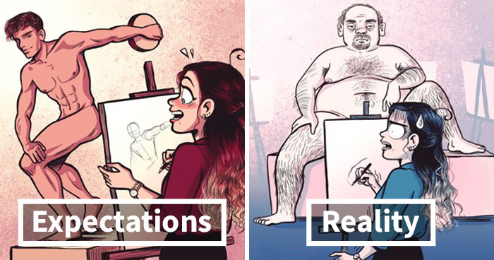 Expectation Vs Reality Of Drawing Courses