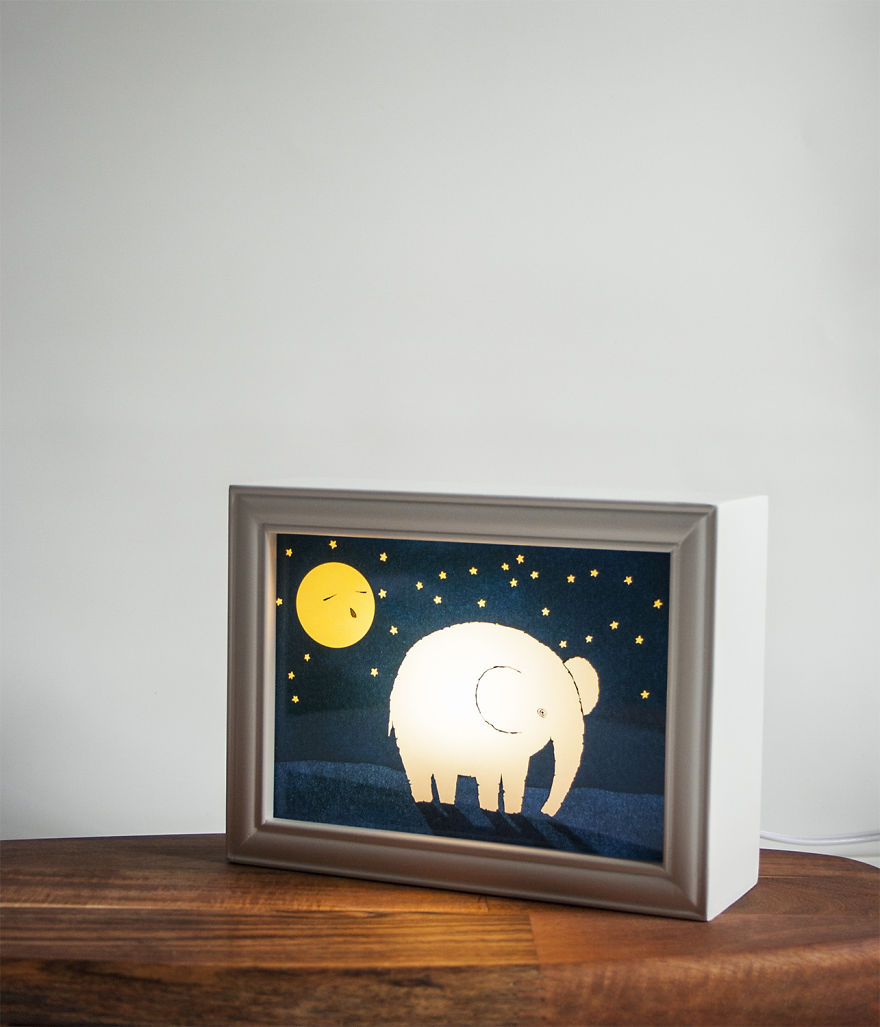 This Chubby Baby Elephant Lights Up Your Room And Heart