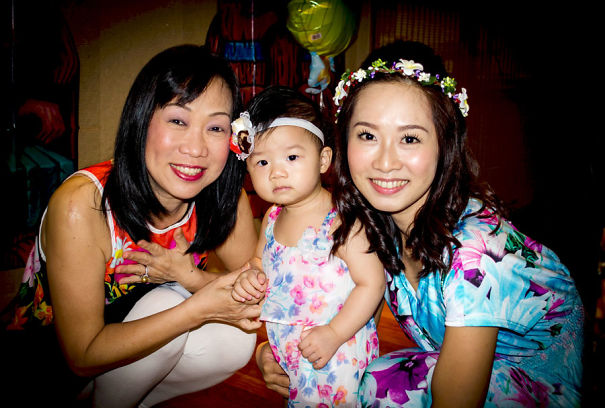 3 Generations Share The Same Birthday