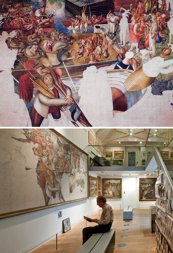 Stanley Spencer: Christ Preaching At The Cookham Regatta, Unfinished (1959)