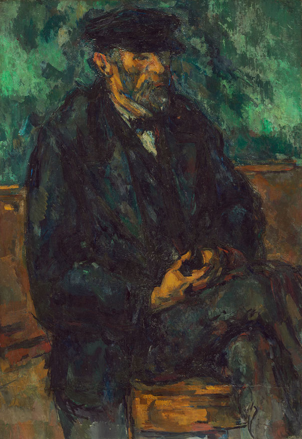 Paul Cézanne: The Gardener Vallier (1906)