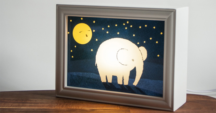 This Chubby Baby Elephant Lights Up Your Room And Heart