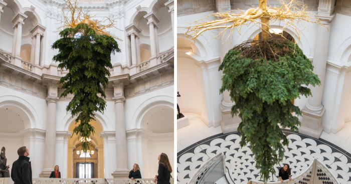 My Favorite Upside-Down Christmas Tree At Tate Britain
