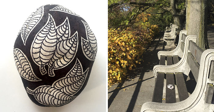 We Placed Our Art Rocks Around The World To Brighten Someone’s Day!