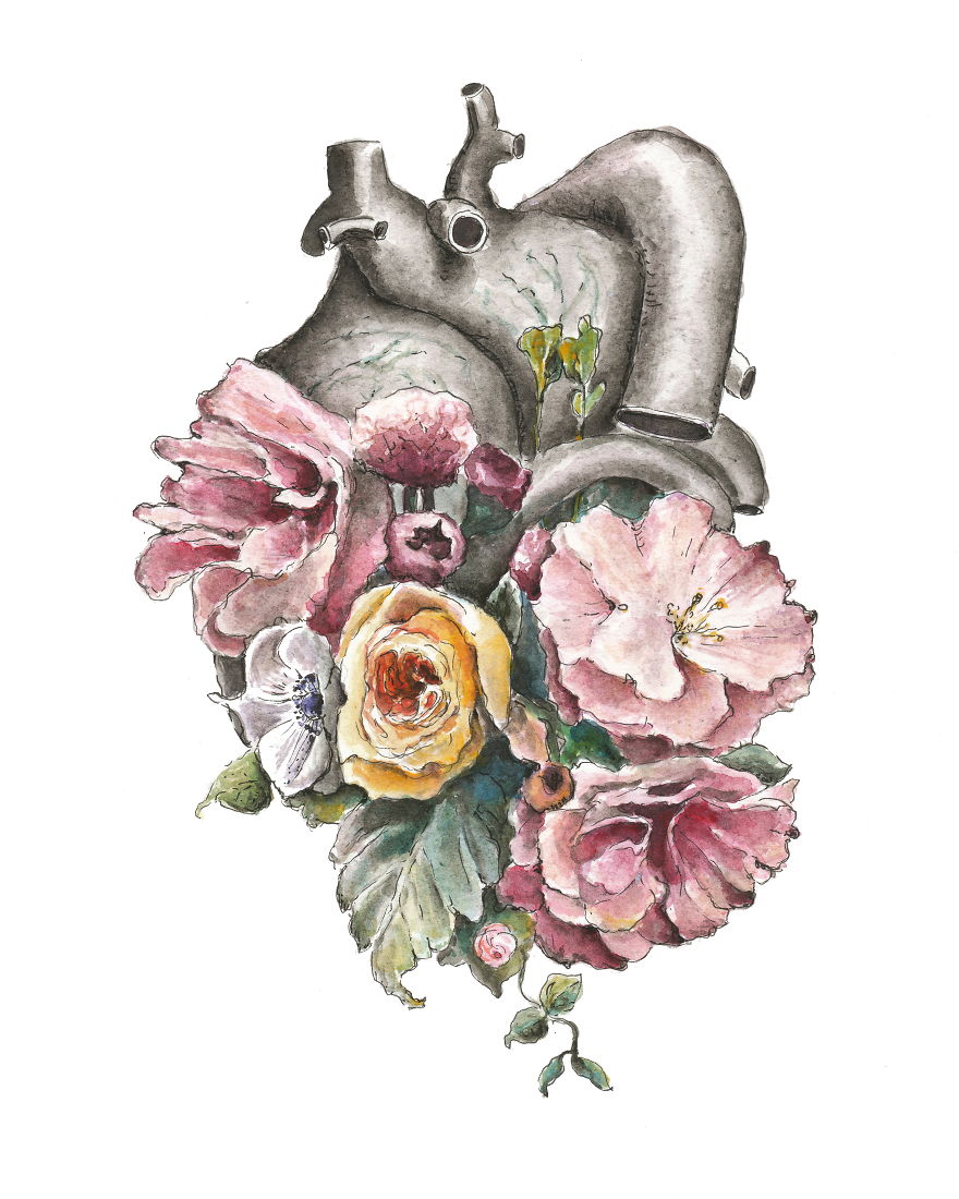 I Intertwine Nature And Human Anatomy To Create These Paintings I Intertwine Nature And Human Anatomy To Create These Paintings