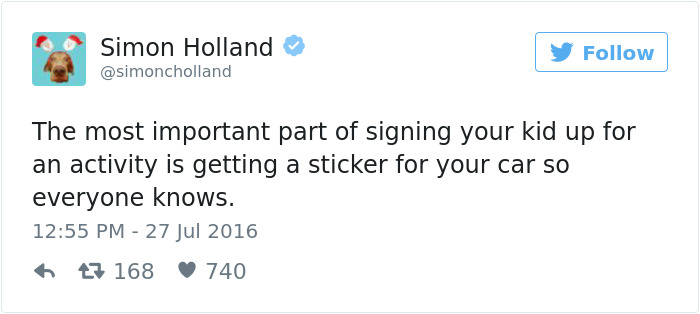 Funniest Parenting Tweets 2016