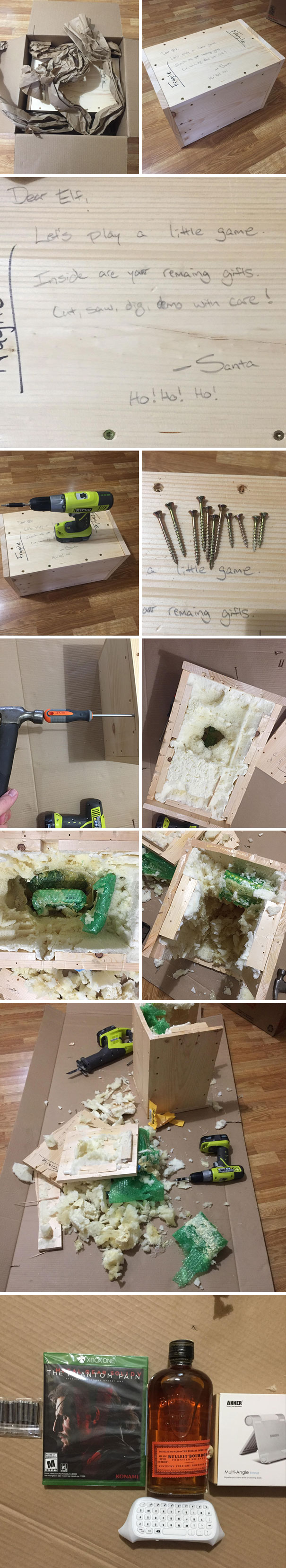 So It Took About 2.5 Hours To Open Everything Up... Thank You Very Much, Santa!