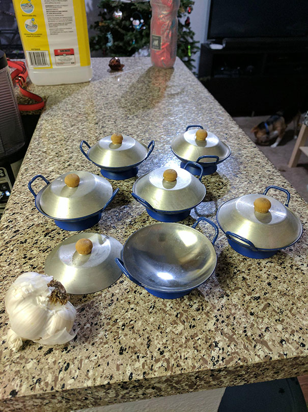 What Are These? Mom Got Them For Me For Christmas. Garlic For Scale