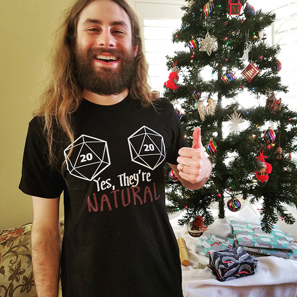 My Husband Loves His Christmas Present