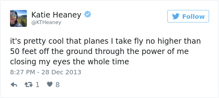 Funny Plane Tweet