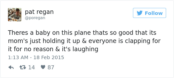 Funny Plane Tweet