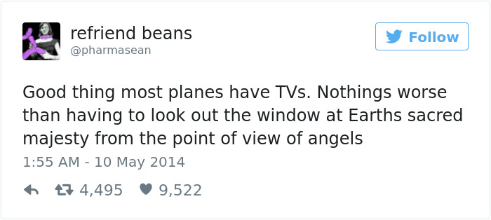Funny Plane Tweet