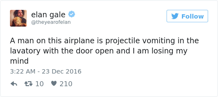 Funny Plane Tweet