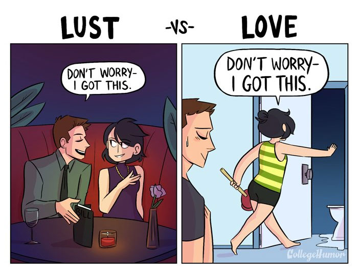 Lust vs. Love