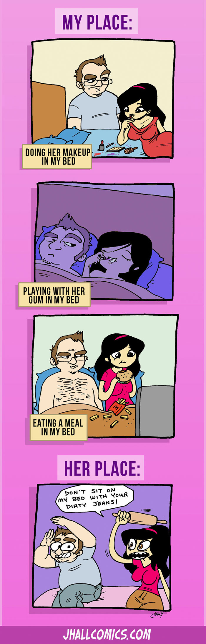 My Place vs. Her Place