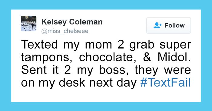 The Most Embarrassing #TextFails Ever