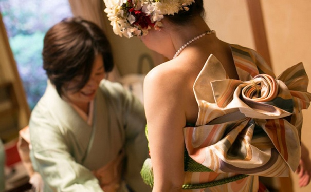 Kimonos Wedding Dress