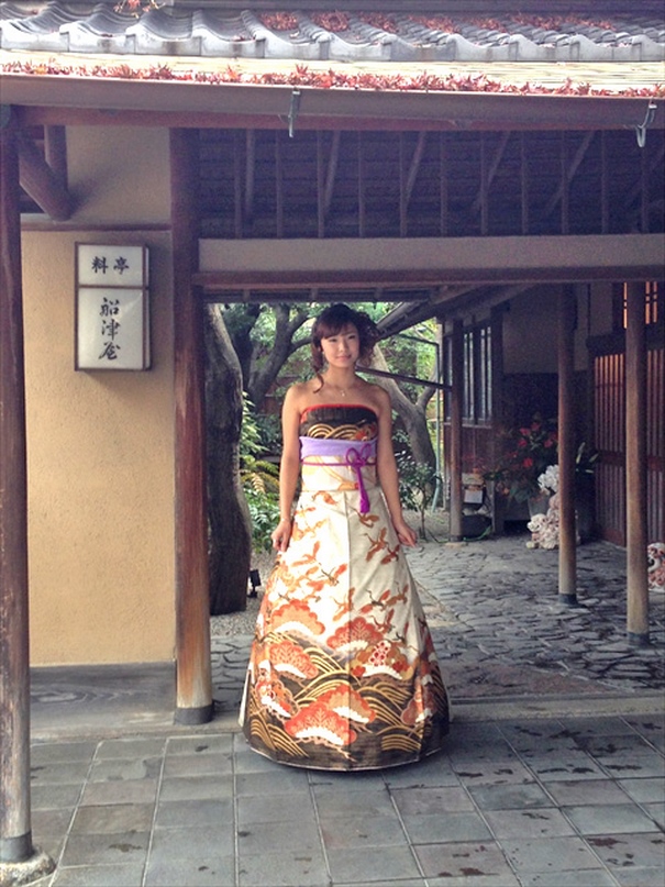 Kimonos Wedding Dress