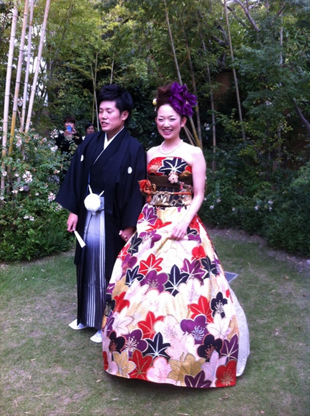 Kimonos Wedding Dress